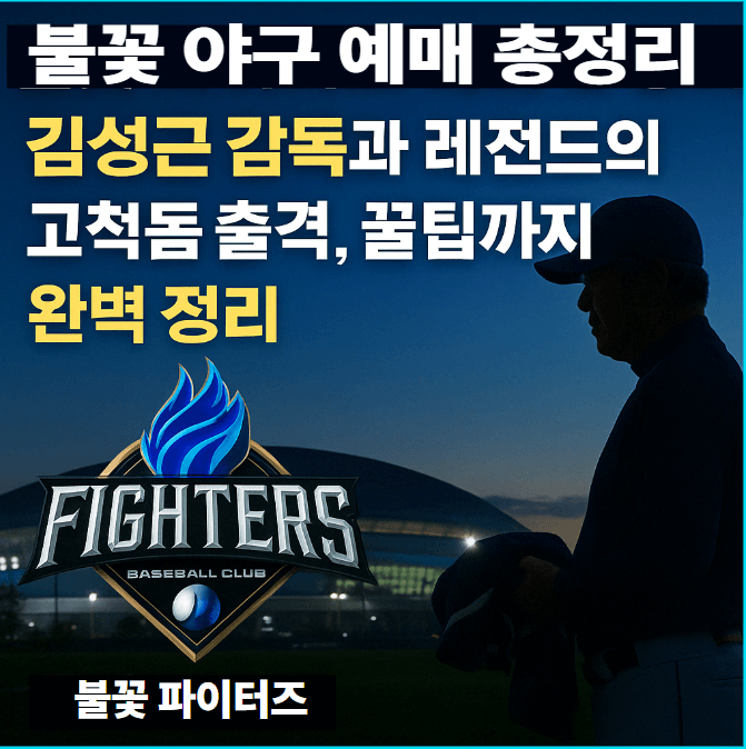 불꽃야구 예매