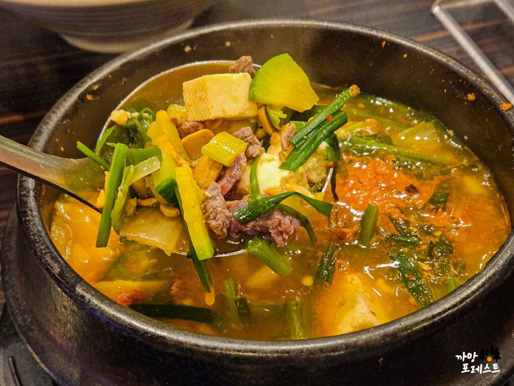 창심관 된장찌개
