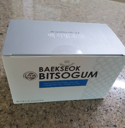 백석 빛 소금 제품 사진