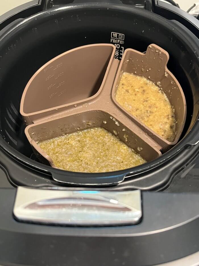 밥솥이유식-중간점검