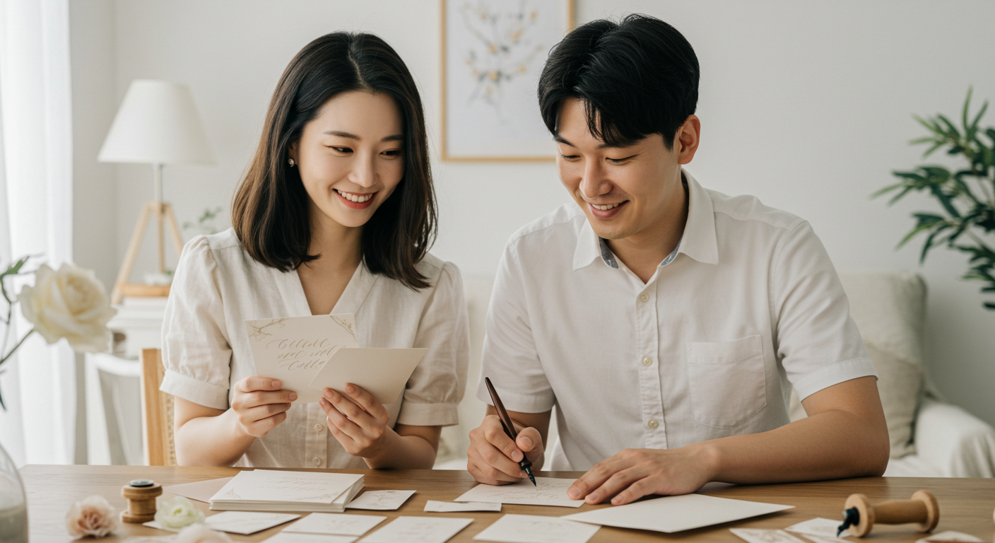 주례 없는 결혼식 멘트