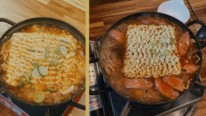 청년문간-밥상의-김치찌개-사진