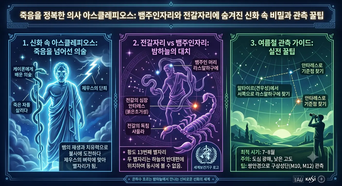 죽음을 정복한 의사 아스클레피오스