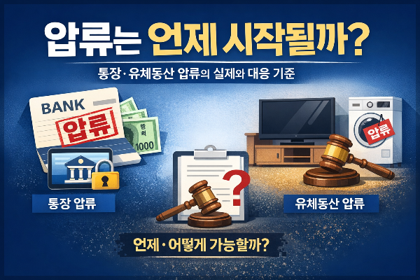 압류는 언제 시작되나?