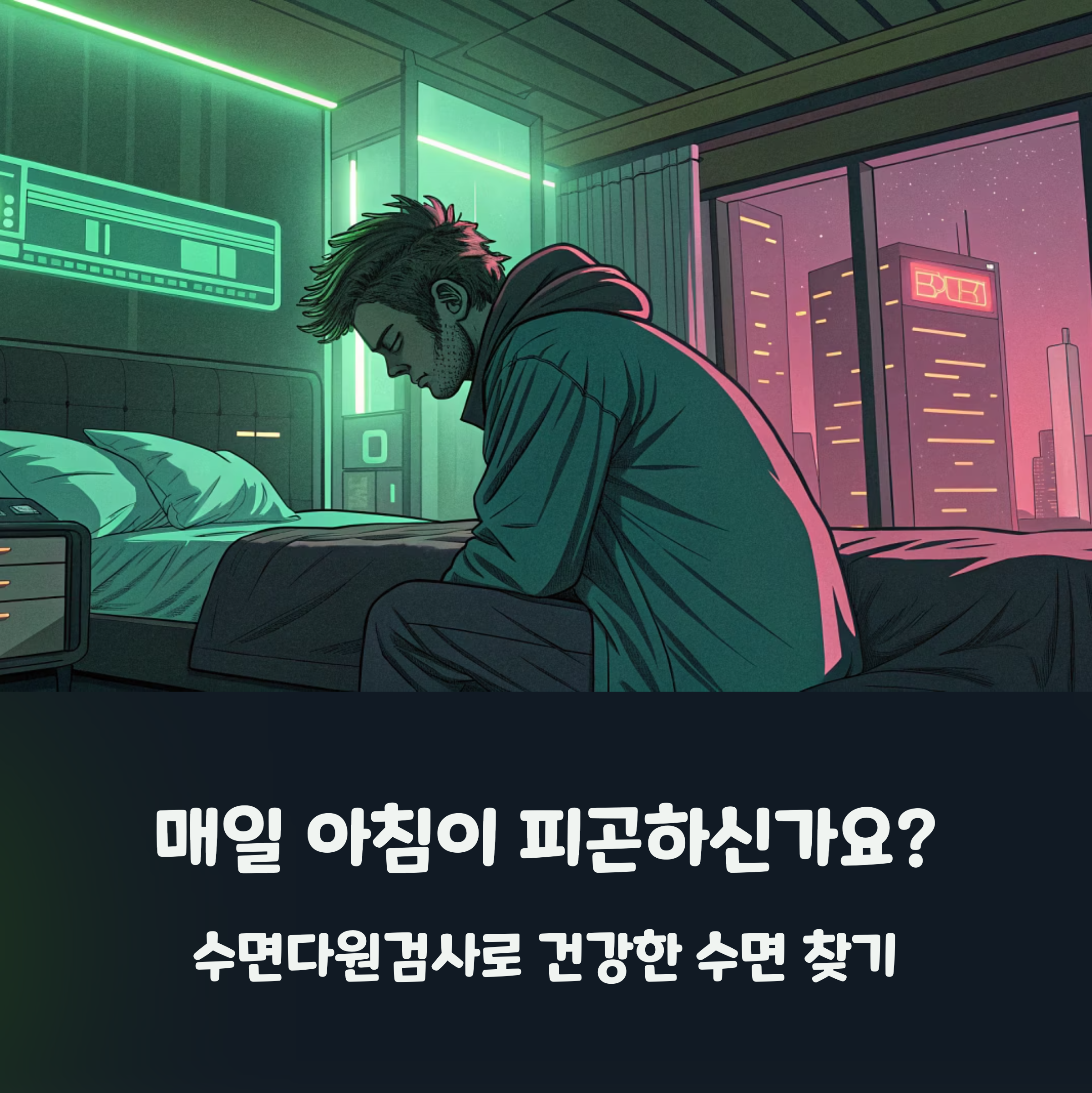 수면다원검사 꼭 필요한 이유, 찌뿌둥한 아침의 해답은?