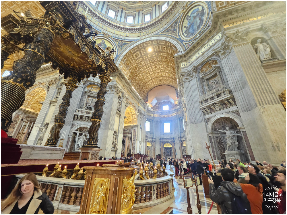 아침 일찍 시작하는 성 베드로성당 셀프 투어