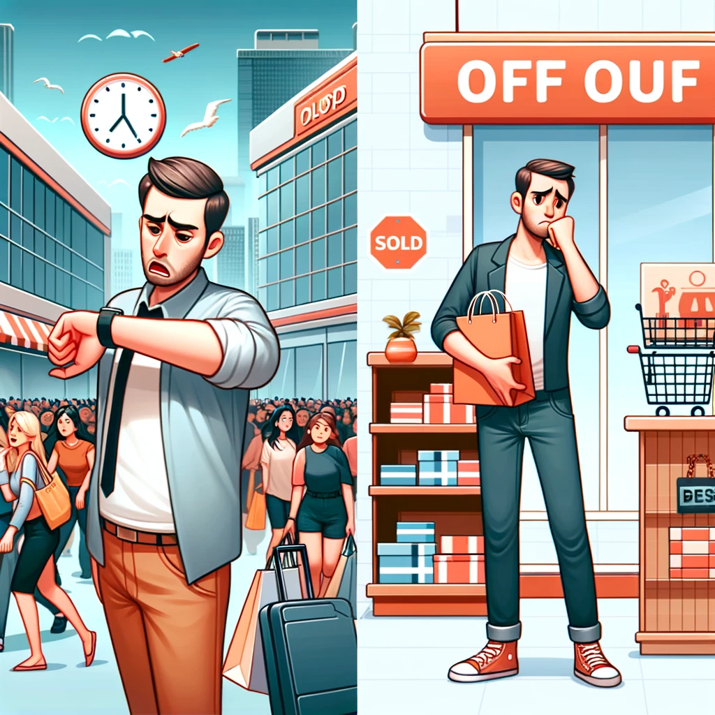 온라인 vs 오프라인 쇼핑: 어떤 방식이 당신에게 맞을까? 장단점 비교 가이드 - 오프라인 쇼핑의 단점