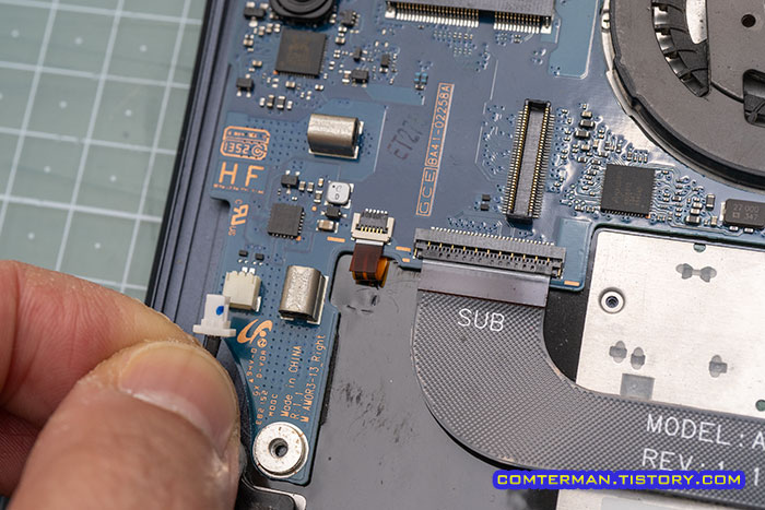 아티브북9 플러스 메인보드 커넥터