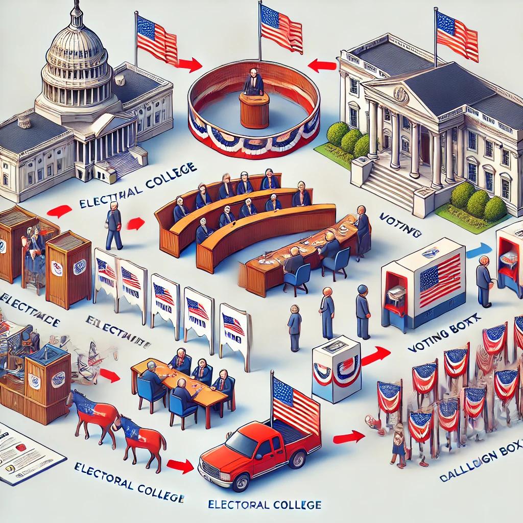 미국 대통령 선거의 단계별 정리