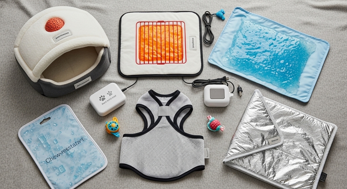 겨울철 반려동물 체온 유지템 | 전기방석&middot;하우스 추천