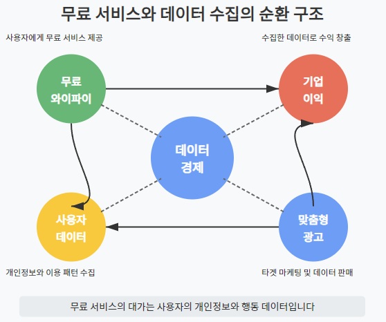 무료 서비스와 데이터 수집의 순환 구조