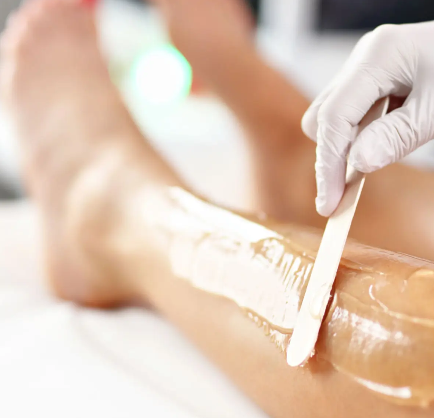 왁싱 하는 왁서 사진