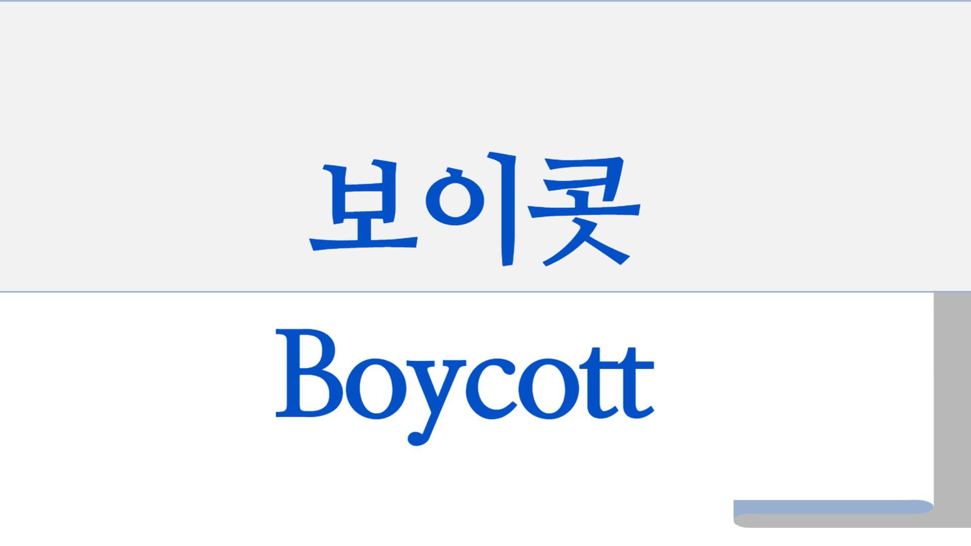 보이콧 썸네일