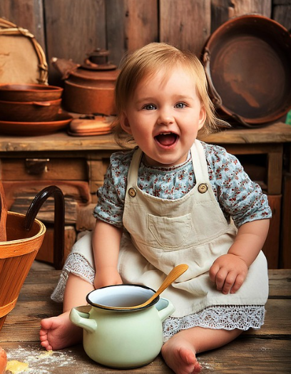요리와 놀이로 키우는 아이의 지능 발달