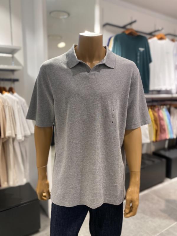 지오다노 GIORDANO 텍스처 폴로 반팔 티셔츠 013901