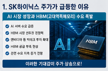 SK하이닉스 주가 252만원 돌파, 300만닉스 현실될까? 삼성전자 시총 추격 이유 총정리2