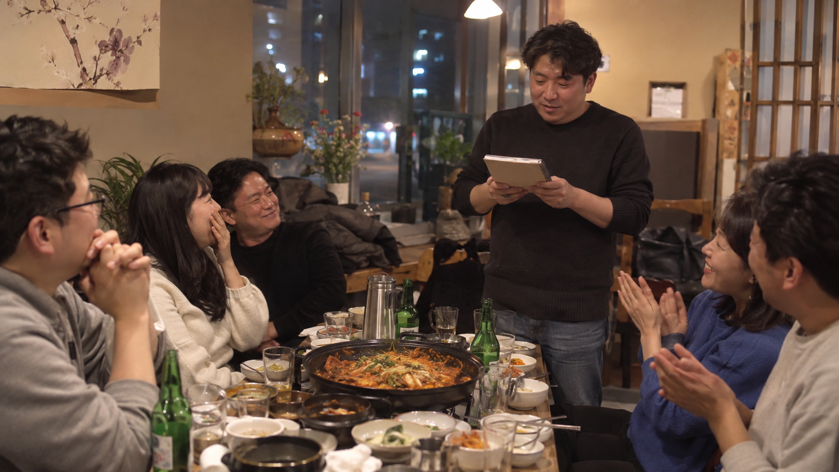 점수 집계와 순위 때문에 이견이 생길 때 장면