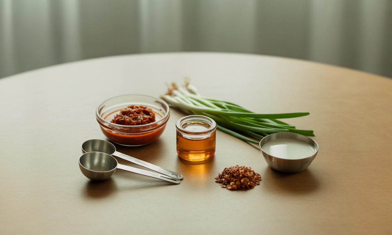 양념장 비율 외우는 초간단 공식, 요리 초보도 금방 마스터