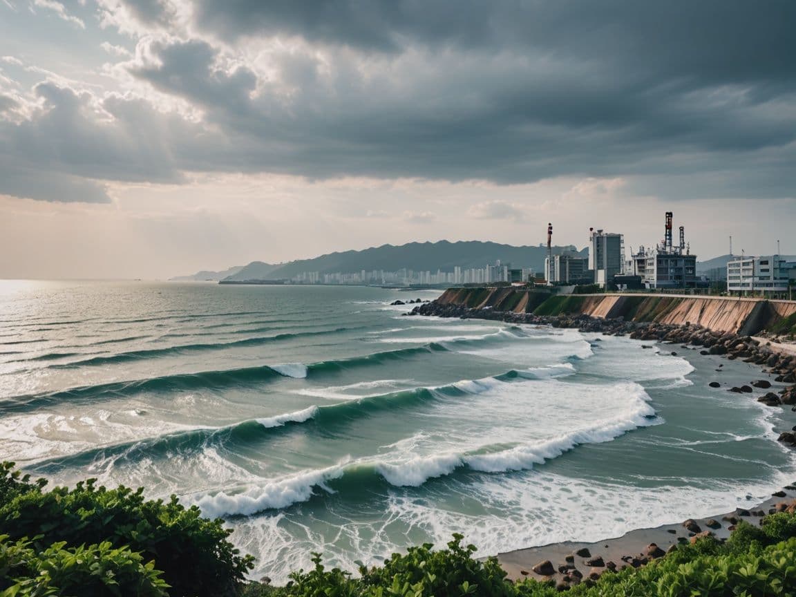 포항 해변과 도심의 바람 길과 여름 폭염 완화 전략