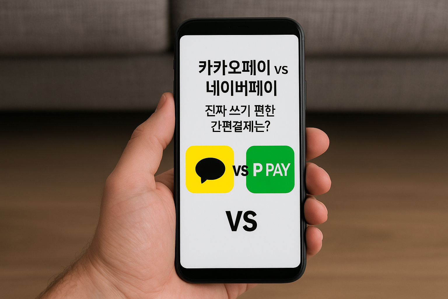 카카오페이 vs 네이버페이, 진짜 쓰기 편한 간편결제는? 관련 이미지