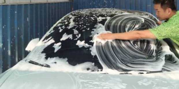 셀프 세차 방법