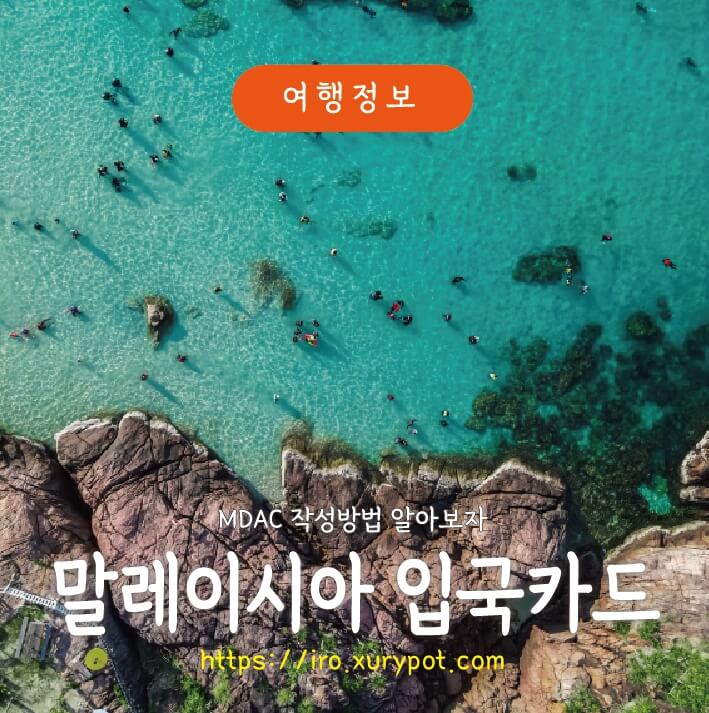 말레이시아 입국신고서