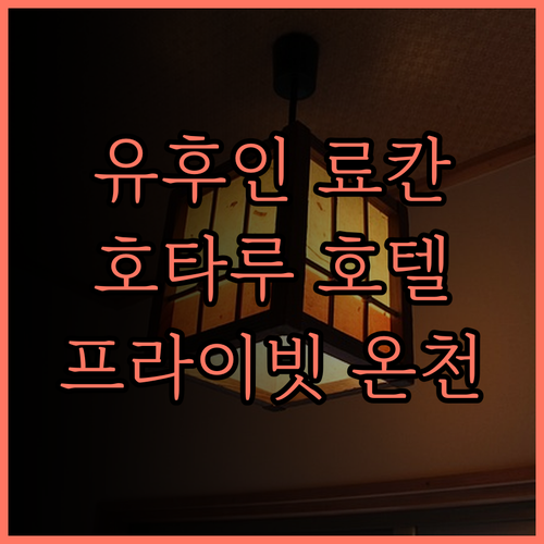 유후 노 야도 호타루 호텔.. 프라이