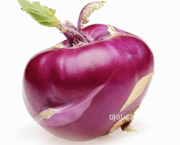 비타민 풍부 콜라비