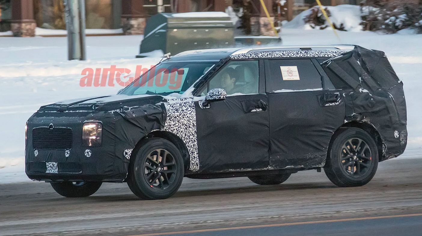 현대자동차 팰리세이드 풀체인지(LX3) 테스트카