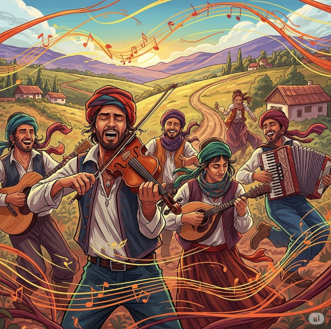 집시 음악 관련 그림