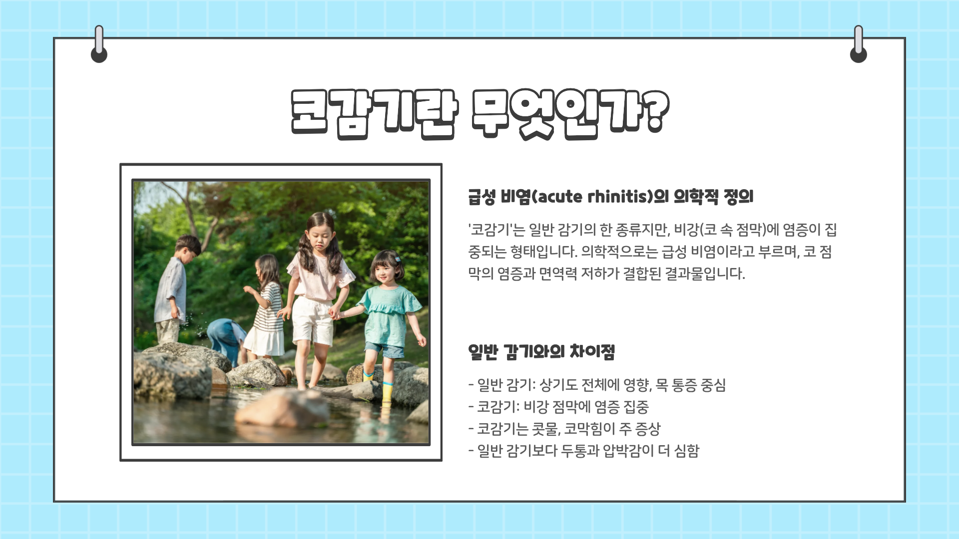 하루라도 빨리 낫고 싶다면! 코감기 빨리 낫는법 완벽 정리