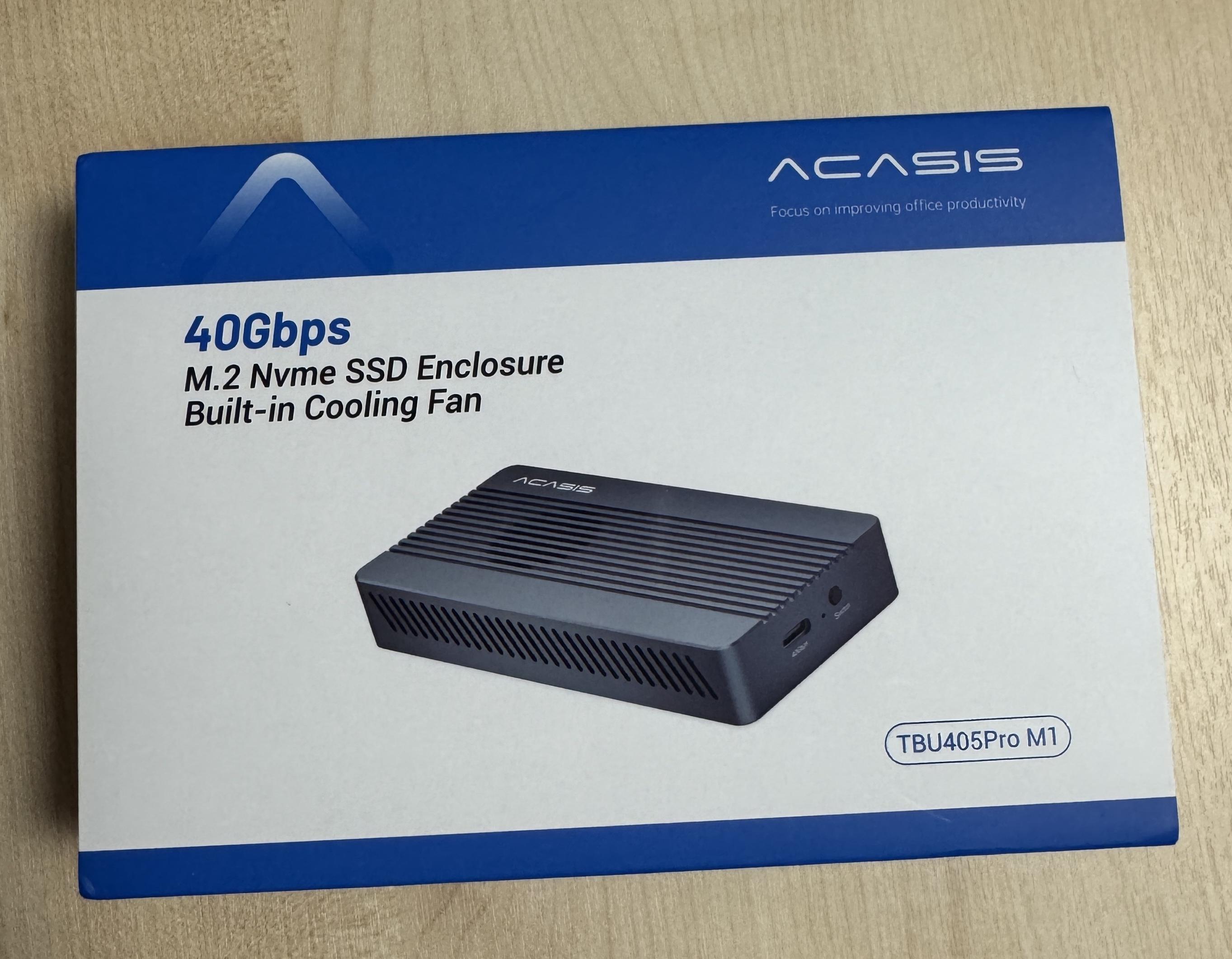 아카시스 TBU405Pro 크루셜 P3 Plus SSD 조합 이미지 1