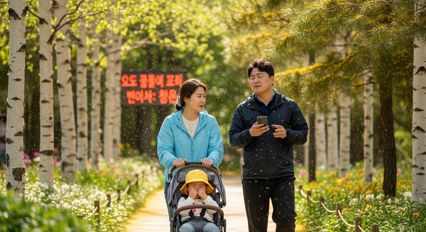 꽃가루농도위험지수