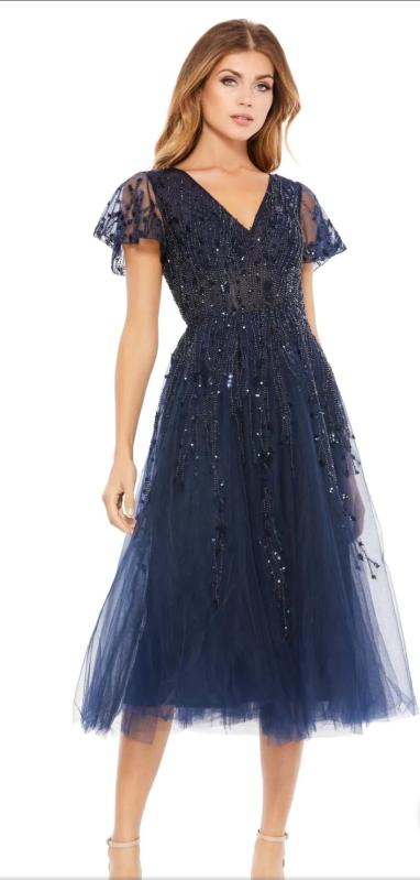 네이비 비즈 드레스 돌잔치 맘드레스 피로연 연주 드레스 대여