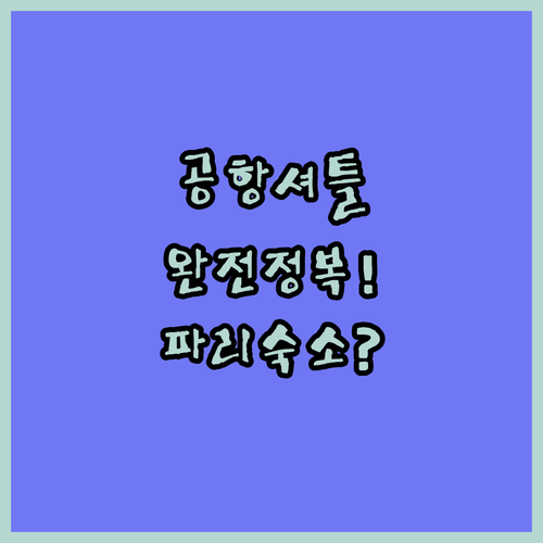 바스티아 공항 셔틀버스 이용 가이드와..