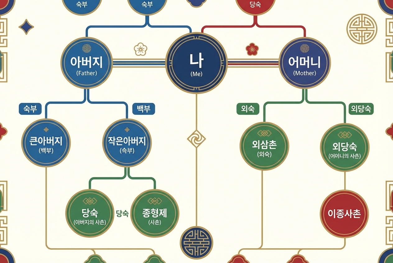 현대 가족 호칭 변화 관련 이미지
