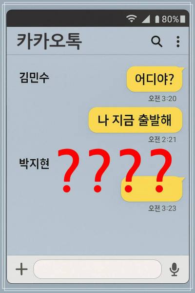 카카오톡 대화 상대 이름이 다르게 보일 때 해결하는 팁