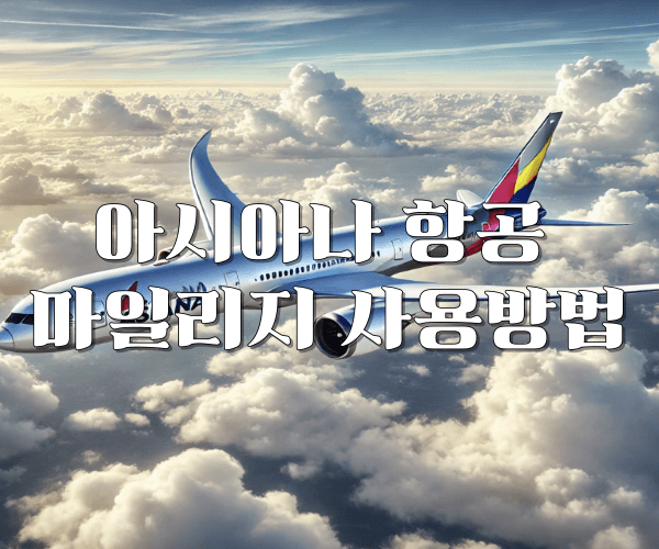 아시아나 항공 마일리지
