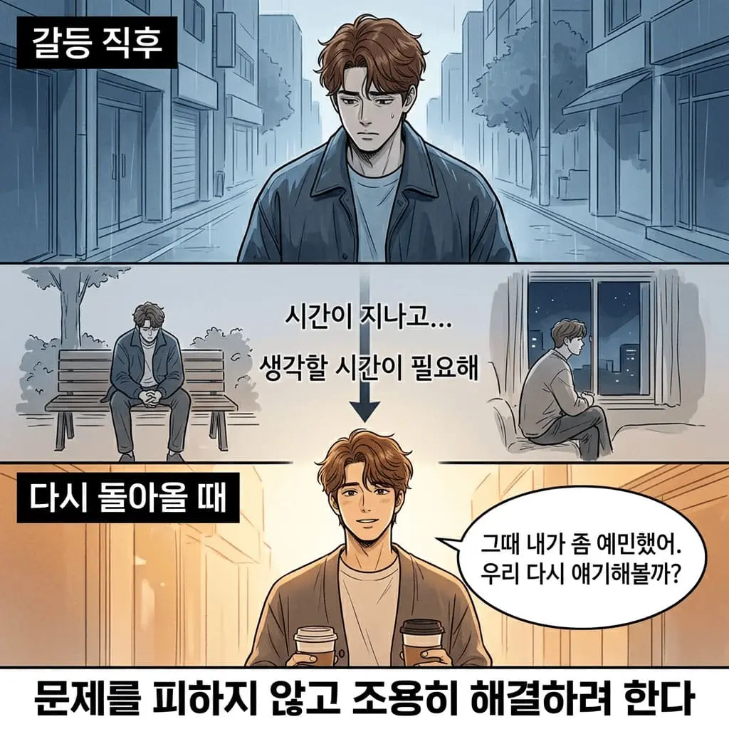 회피형 남자가 사랑할때 행동 5가지