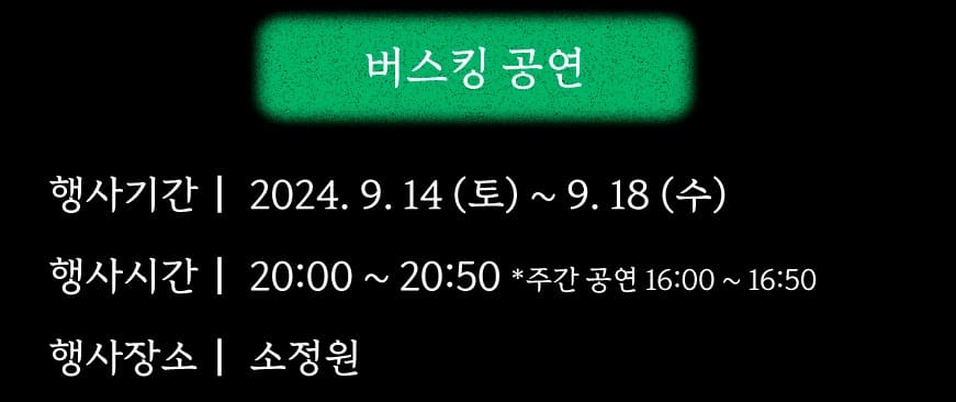 청와대 야간공연