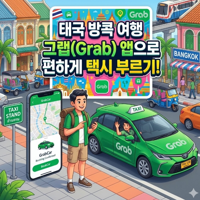 그랩 앱 다운로드 설치 이용방법