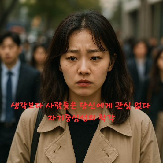 심리학,자기중심성,스포트라이트 효과,자존감,사회불안,인지왜곡,
마음챙김,심리연구,행동심리학,인간관계