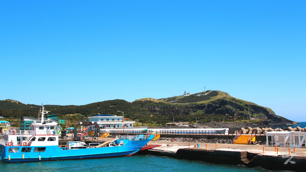 우도 천진항