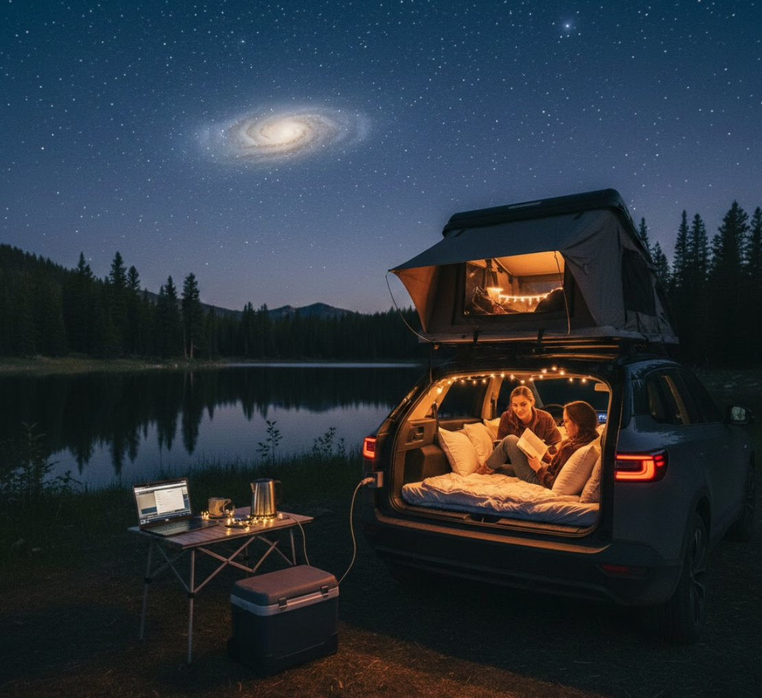 전기차 차박의 장점과 단점, 현실적으로 가능한가?