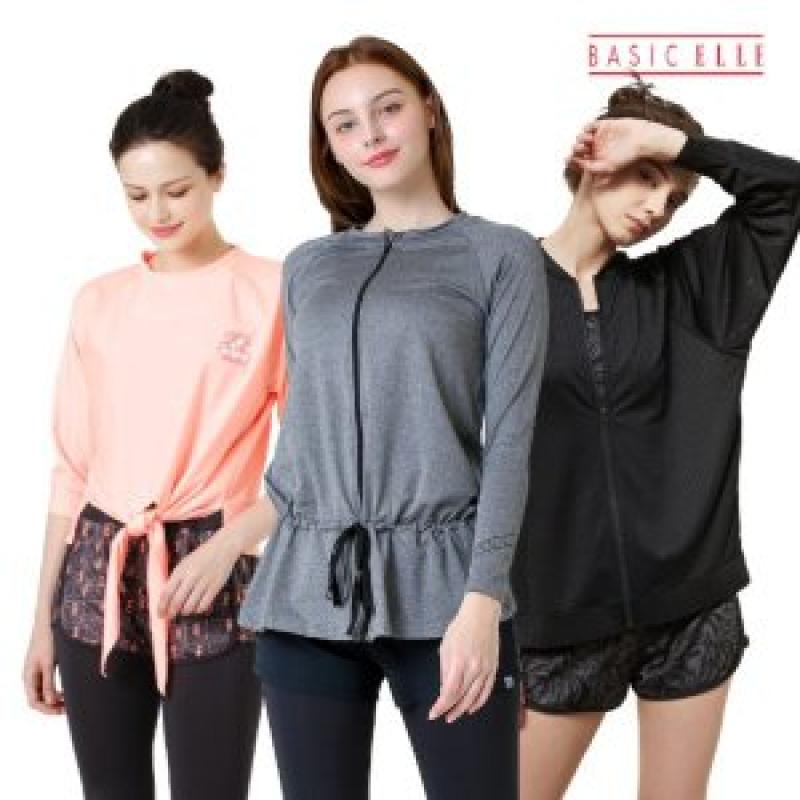 베이직엘르 여성인 빅사이즈/체형커버 래쉬가드세트 모음