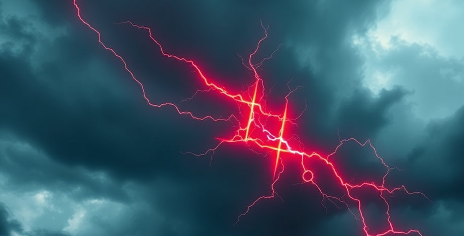 번개와 레드 스프라이트 현상