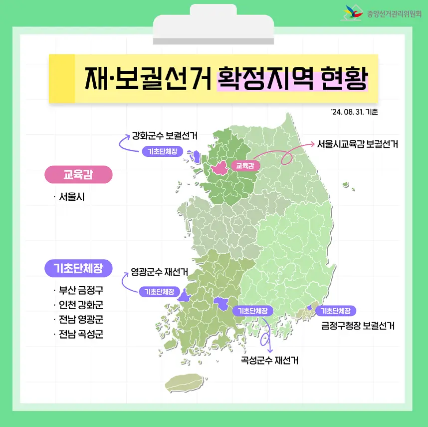 재보궐선거 지역