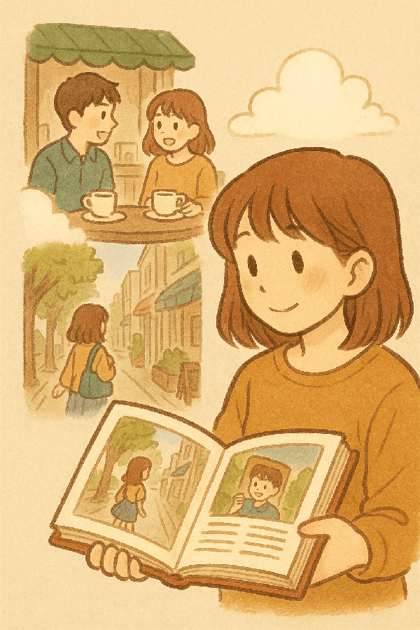 기억이 가볍다면 시간은 짧고, 기억이 무겁다면 시간은 길어진다