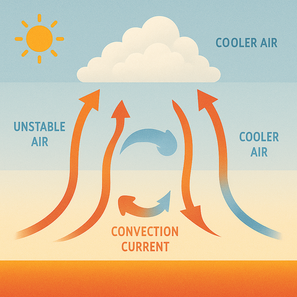 대류란 무엇인가? – 공기는 왜 위로 올라가는가