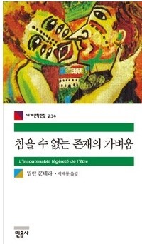 책 참을 수 없는 존재의 가벼움 표지